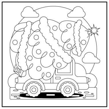 Çocukların eğitici oyunu. Görevler. Boyama kitabı. Yeni yıl. Noel zamanı. şeker kavanozu