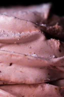 Ev yapımı vişneli şekerlemeler yakın çekim..