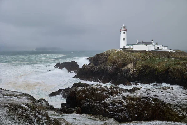 Widoki Fanad Head Lighthouse Hrabstwie Donegal Irlandia — Zdjęcie stockowe
