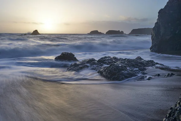 Garrarus Cooper Coast Beach Waterford Irlandii Wybrzeże Irlandii — Zdjęcie stockowe