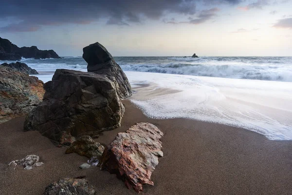 Garrarus Cooper Coast Beach Waterford Ireland Inglés Costa Irlandesa — Foto de Stock