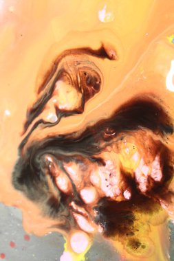 Su rengi sıvı efekt sanatçısı resim sanatının grafik sanat arka planı