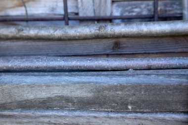 Old grunge dark textured wooden background, surface of grey wood close up