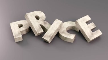 Gri podyumda lüks beton yazıt fiyatı, yumuşak ışık, öngörünüm pürüzsüz arkaplan, 3D görüntüleme