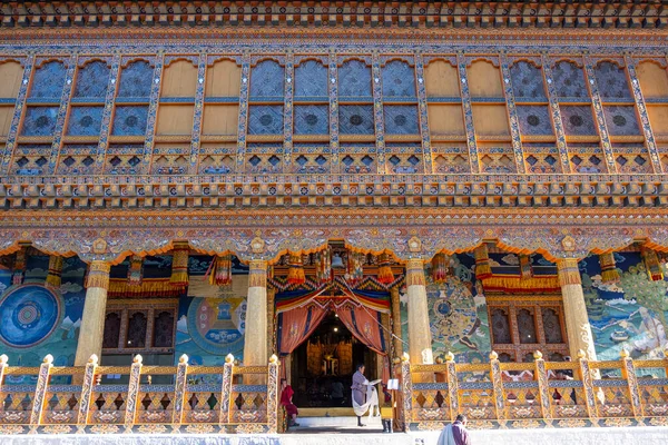 Пунакха Дзонг Бутане — стоковое фото