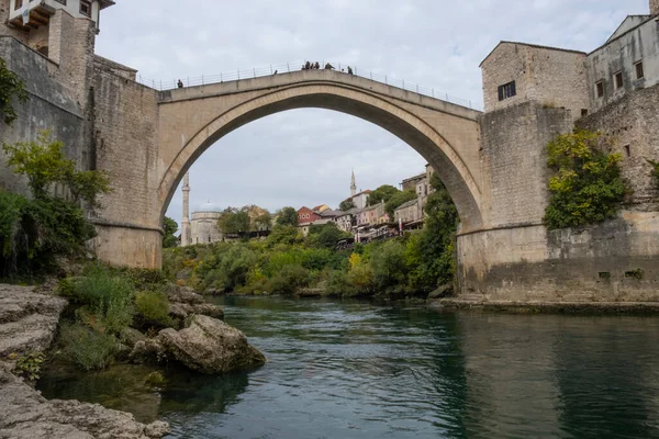 stock image The Bridge of Mostar, Bosnia and Herzegovina.