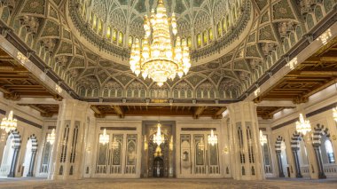 Sultan Qaboos Büyük Camii Muscat, Umman, Ortadoğu
