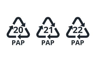  Ekoloji ve ambalaj kavramı. Vektör illüstrasyonu