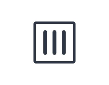 İzole edilmiş Drip Kurutma Vektörü. Çamaşır Sembolleri kavramı. Vektör illüstrasyonu