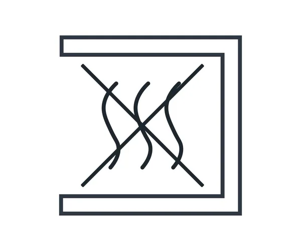 Графический Символ Использования Электрическом Оборудовании — стоковый вектор