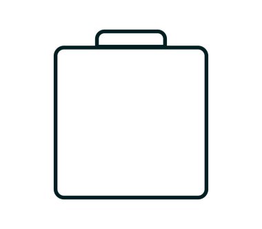  Dişçi dolabı sembolü. Vektör illüstrasyonu