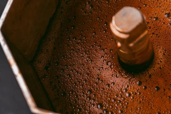 Geyser coffee maker for aromatic brewed coffee