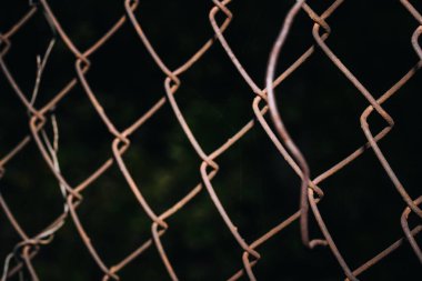 Izgara, metal ağ, demir çit