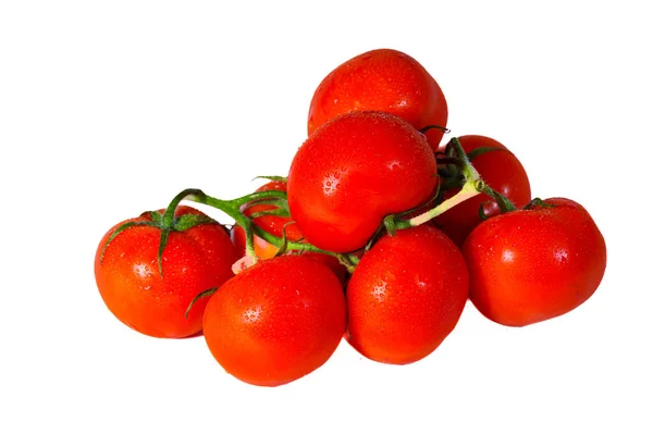 从白色背景分离出来的西红柿 — 图库照片