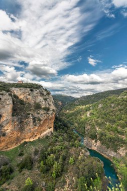 Sunset over the Rio Jcar, Cuenca.