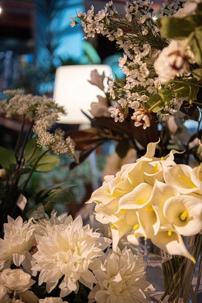 Çiçekli natürmort, iç dekorasyon fotoğrafçılığı, Madrid, İspanya.