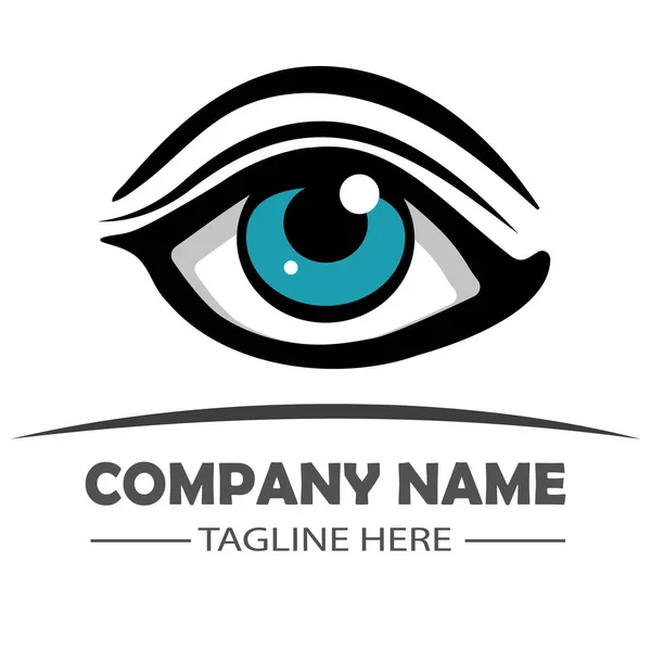 Oční Péče Zdravé Oči Gradient Logo Lékařské Oko Logo Šablony — Stockový vektor