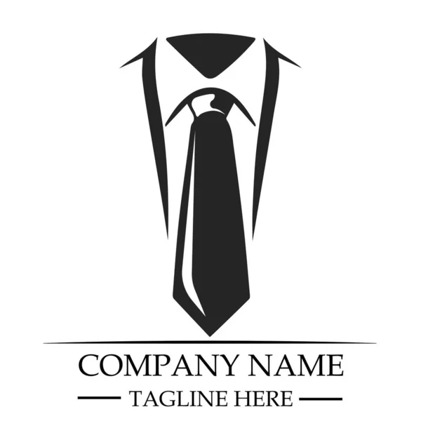 Logo Costume Affaires Vêtements Illustration Vectorielle Modèle Pour Entreprise — Image vectorielle