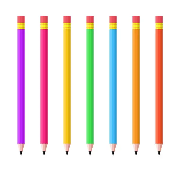 Çeşitli sanatsal çabalar ve çizim faaliyetleri için mükemmel renkli ve parlak kalemlerden oluşan canlı bir koleksiyon.