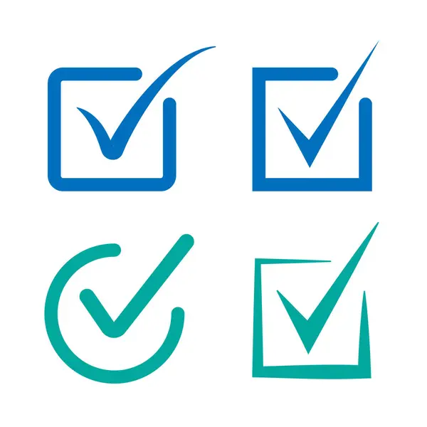 Tasarım ve belgelerde kullanılmak üzere tasarlanmış çeşitli biçimlerde modern kontrol işaretleri simgelerinin yer aldığı çeşitli bir koleksiyon