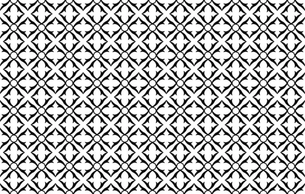 Çarpıcı siyah ve beyaz tonlarda karmaşık ve ayrıntılı tasarımlar gösteren kusursuz bir geometrik desen