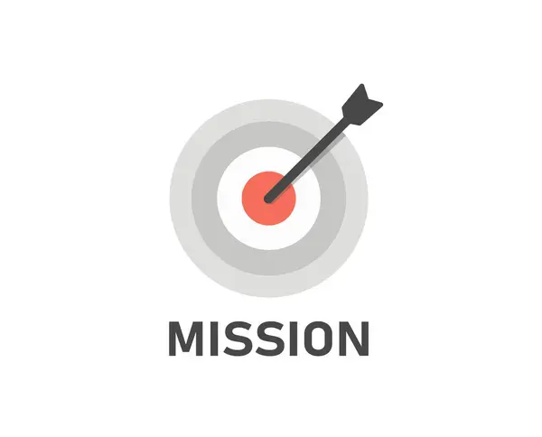 Bu resim hedefin merkezine yakın bir yere isabet eden bir oku gösteriyor, başarıyı ve hassasiyeti simgeliyor..