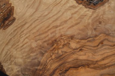 Olive wood texture background. Vintage wood. Surface of texture with natural pattern. Close up cross section of old tree texture background.