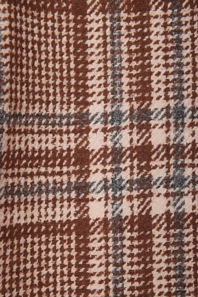 Klasik Tweed Wool Latar Belakang Tekstur Mantel Close Kain Mahal — Stok Foto