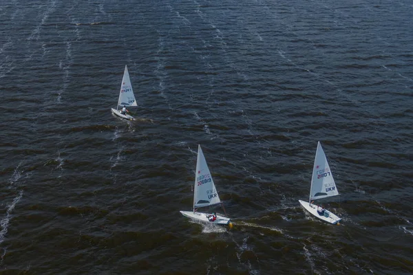 Den Juli Dnipro Ukraina Den Olympiska Klassen Sailing Cup Hölls — Stockfoto