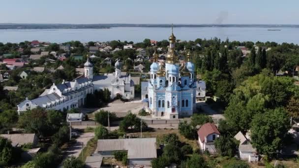 Église Sainte Intercession Est Une Église Orthodoxe Située Dans Village — Video