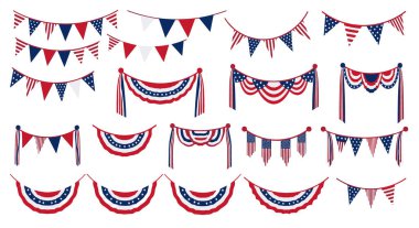 Vatansever Bunting Dekorasyonları, Amerikan Kutlama Bağımsızlık Günü