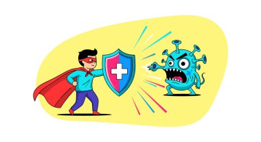 Bağışıklığını geliştirmek seni viral hastalıklardan koruyabilir.