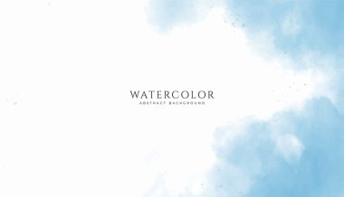 Soyut yatay suluboya arkaplan. Nötr ışık renklendirilmiş boş alan arkaplan çizimi