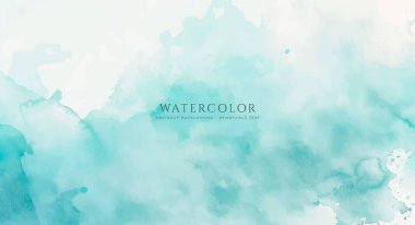 Soyut yatay suluboya arkaplan. Nötr ışık renklendirilmiş boş alan arkaplan çizimi