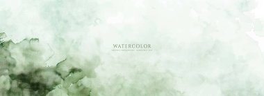 Soyut yatay suluboya arkaplan. El çizimi vektör dokusu. Fırçayla ovalanan pastel boya rengi suluboya