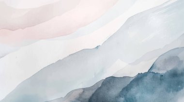 Soyut yatay suluboya arkaplan. El çizimi vektör dokusu. Fırçayla ovalanan pastel boya rengi suluboya