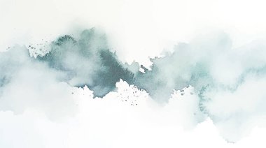 Soyut suluboya arka plan. El çizimi vektör dokusu. Fırçayla ovalanan pastel boya rengi suluboya