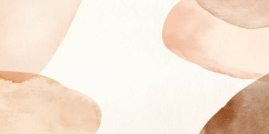 Soyut yatay suluboya arkaplan. El çizimi vektör dokusu. Fırçayla ovalanan pastel boya rengi suluboya