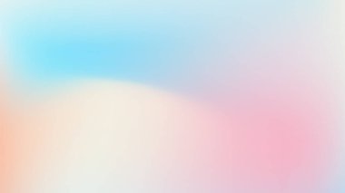 Bulanık renk gradyan arkaplan, soyut mavi tahıl deseni, vektör yumuşak şeftali rengi ses dokusu soyut arkaplan bulanıklığı