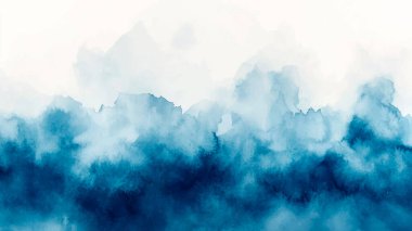 Soyut yatay suluboya arkaplan. El çizimi vektör dokusu. Fırçayla ovalanan pastel boya rengi suluboya