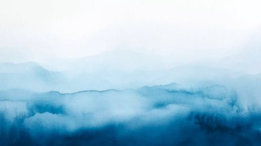 Soyut yatay suluboya arkaplan. El çizimi vektör dokusu. Fırçayla ovalanan pastel boya rengi suluboya