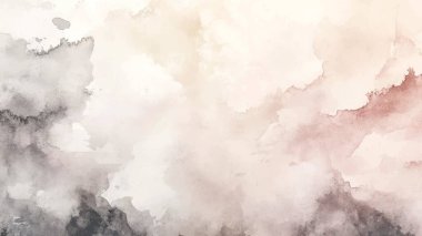 Soyut yatay suluboya arkaplan. El çizimi vektör dokusu. Fırçayla ovalanan pastel boya rengi suluboya
