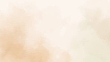 Soyut yatay suluboya arkaplan. El çizimi vektör dokusu. Fırçayla ovalanan pastel boya rengi suluboya