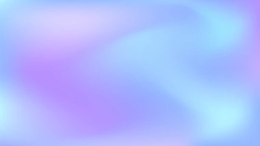 Renk eğimli arkaplan, soyut pastel gökkuşağı. Mor, mavi, krom, yanardöner renk, pankart ayrımı, vektör hologram, soyut arkaplan bulanıklığı.