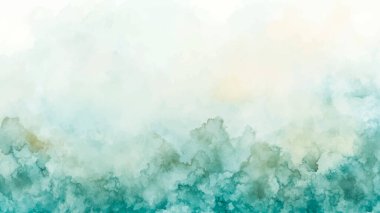 Soyut yatay suluboya arkaplan. El çizimi vektör dokusu. Fırçayla ovalanan pastel boya rengi suluboya