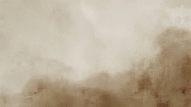 Soyut suluboya estetik yatay arkaplan. El çizimi vektör sıçrama dokusu. Fırçayla ovalanan pastel boya rengi suluboya