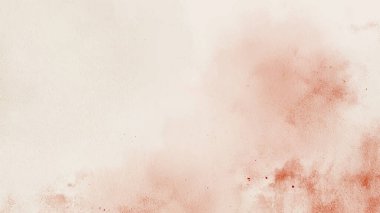 Soyut suluboya estetik yatay arkaplan. El çizimi vektör sıçrama dokusu. Fırçayla ovalanan pastel boya rengi suluboya