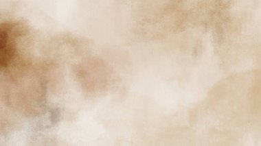 Soyut suluboya estetik yatay arkaplan. El çizimi vektör sıçrama dokusu. Fırçayla ovalanan pastel boya rengi suluboya