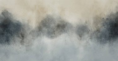 Soyut suluboya estetik yatay arkaplan. El çizimi vektör sıçrama dokusu. Fırçayla ovalanan pastel boya rengi suluboya