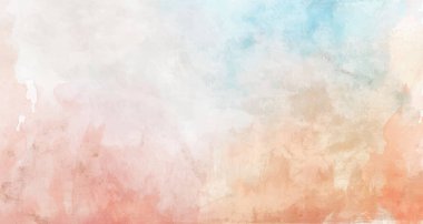 Soyut suluboya resim arka plan şablonu. metin, bayrak, sunum veya ürün grafik tasarımı için pembe bej ve kırmızı suluboya arkaplan boşluğu